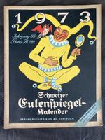 Schweizer Eulenspiegel Kalender 1973 85. Jahrgang
