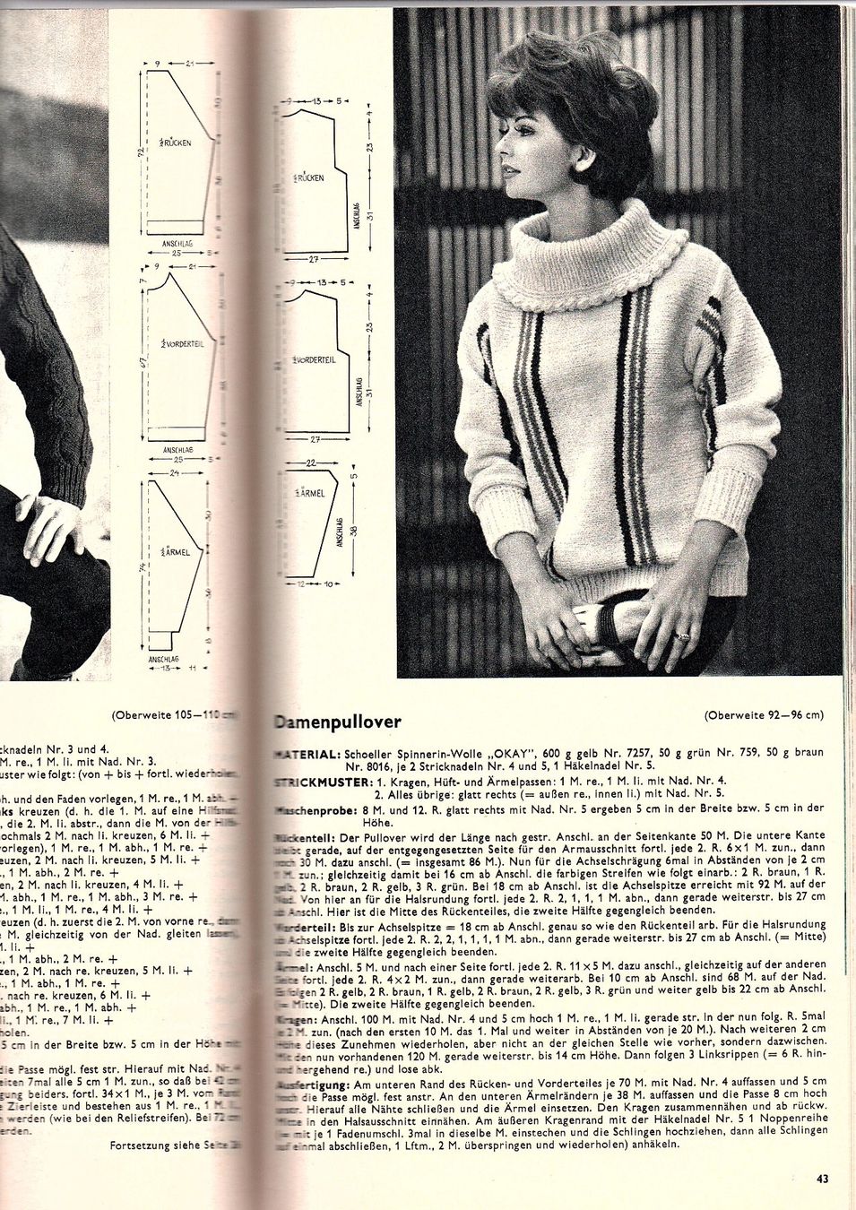 Riviste & Magazine: Strickheft Schnittmuster 1950er – Usato da Mörschwil venduto da lindaswunderkiste 1
