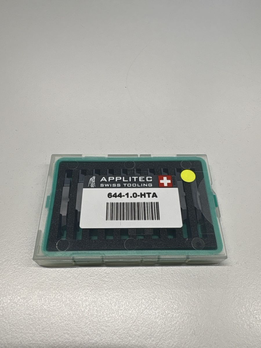 Tutti gli attrezzi: APPLITEC Wendeplatten 644-1.0-HTA – Nuovo e nell'imballaggio originale da Safnern venduto da Grummelbaer_8