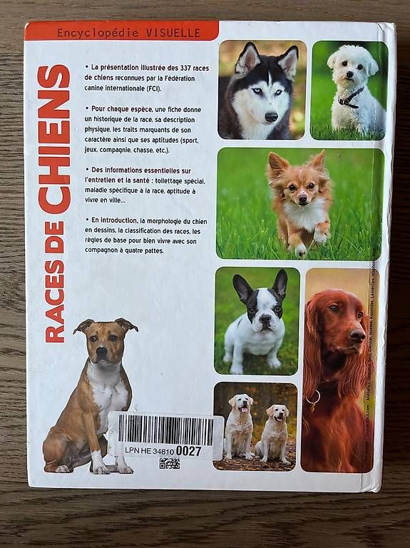 Bücher: Races de chiens / Encyclopédie visuelle – Gebraucht aus Chavannes-des-Bois von dvergani 1