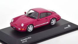 Porsche 911 / 964 Carrera RS 1992 dunkelrot / weiss     1:43
