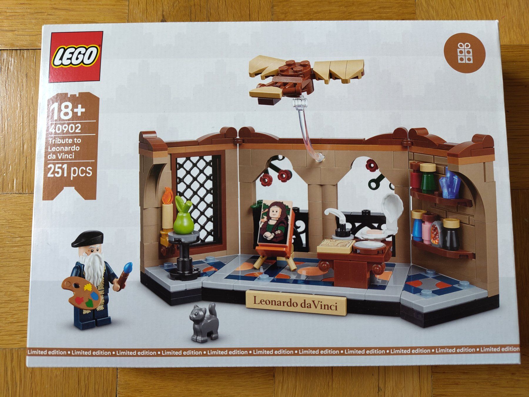Lego Kit di costruzioni: LEGO Leonardo da Vinci Tribut Set 40902 Neu, Ovp – Nuovo e nell'imballaggio originale da Olten venduto da magneto