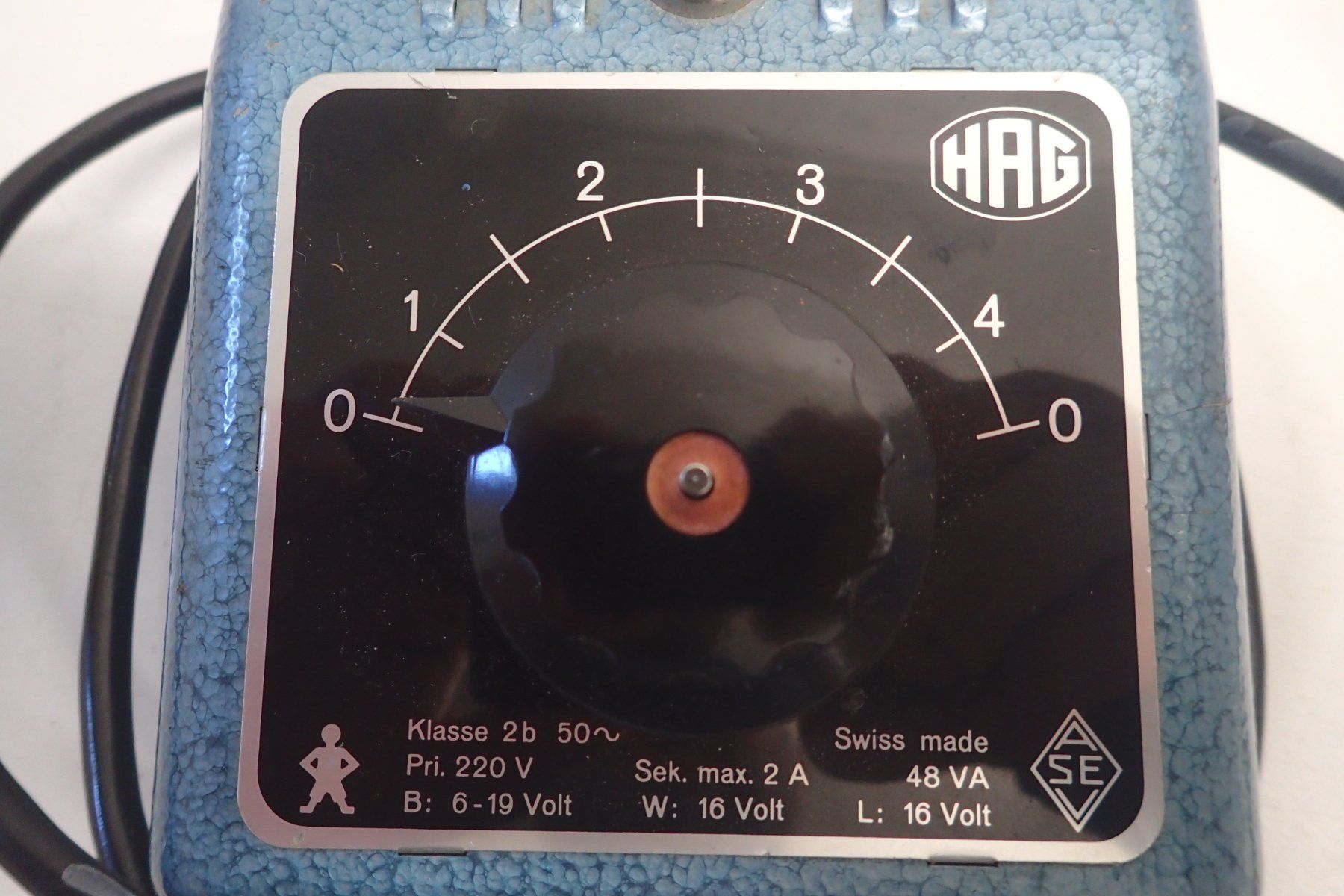 Hag Modelleisenbahnen: HAG - AC - Transfo/Trafo 48 VA mod. 650 – Gebraucht aus Lausanne von Biquette6 5