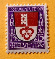 Nr.J 14 Pro Juventute UNGESTEMPELT 1919