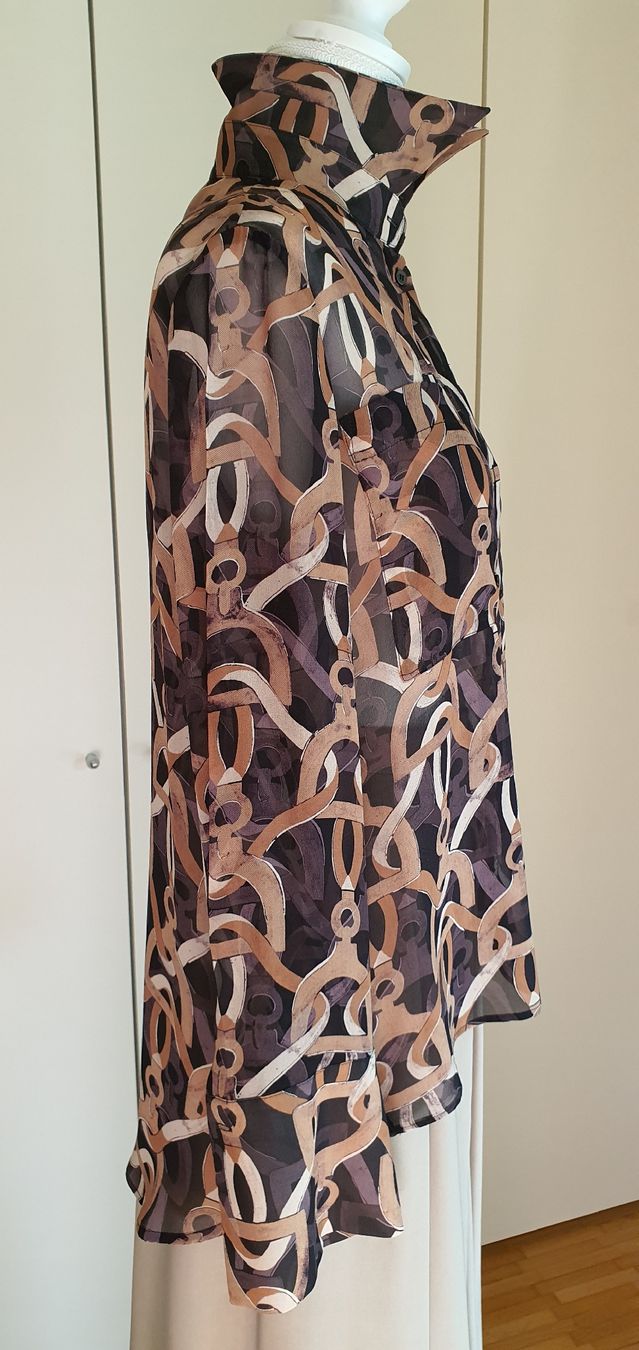 Luisa Cerano Camicette: Luisa Cerano Seidenbluse – Nuovo (secondo la descrizione) da Basel venduto da Kristal4 6
