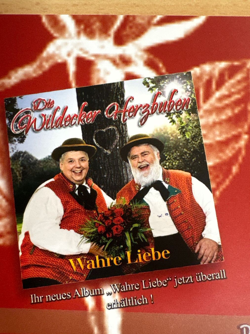 Autografi: Autogrammkarte Wildecker Herzbuben, signiert – Usato da Ibach venduto da lisch3 2