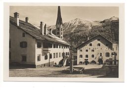 2 x AK ZUOZ Dorfplatz & Haus von Planta