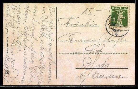 Cartoline postali: AK Solothurn, Mit Weissenstein – Usato da Berlin venduto da bartko-reher 1