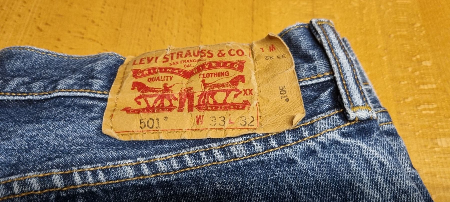 Levi's Jeans: Levis 501 W33 L32 – Usato da Cousset venduto da alpiq64 1