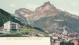 Engelberg - Hotel Edelweiss + c1910