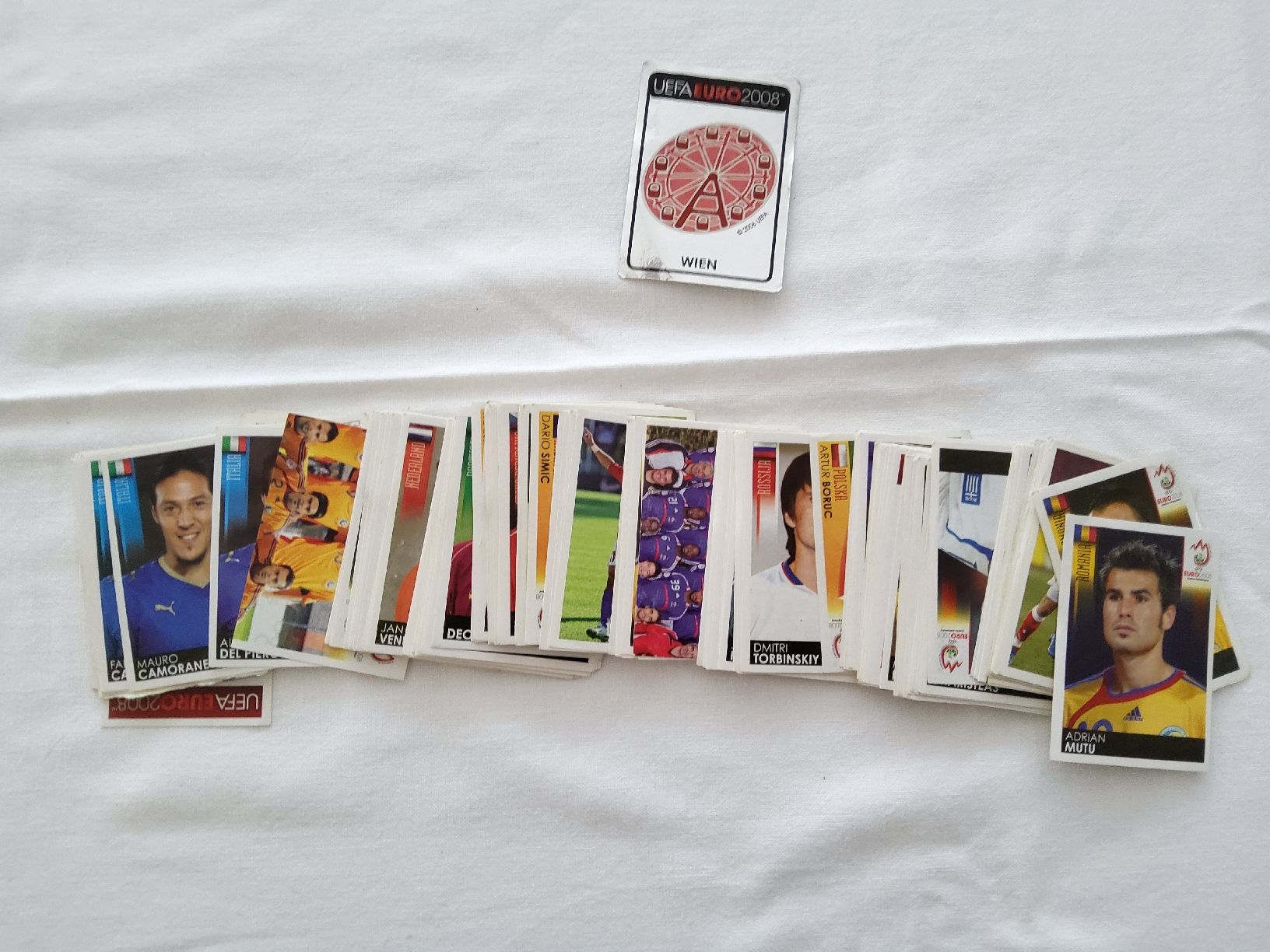 Carte collezionabili: Fussballer-Bildli EURO2004, ca, 150 Stk. – Usato da Oberwangen b. Bern venduto da rol_p5g6