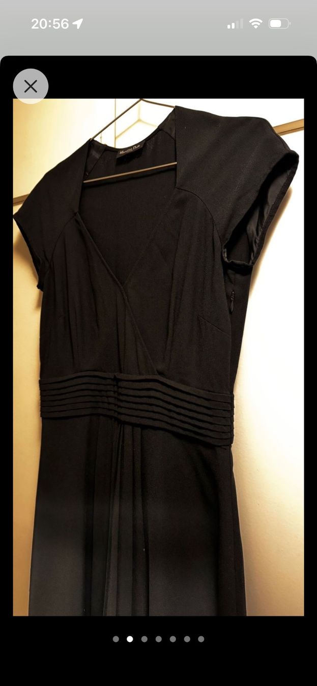 Massimo Dutti Vestiti: 🖤Massimo Dutti schwarzes Kleid - Neuwertig – Nuovo (secondo la descrizione) da Schlieren venduto da mal_grab 1
