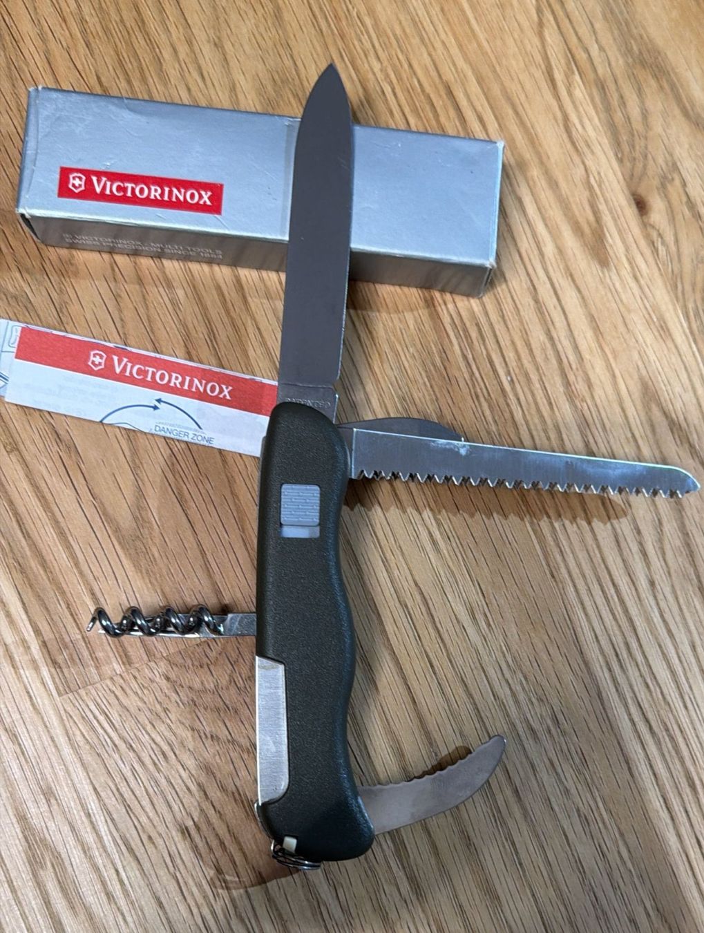 Victorinox Coltelli tascabile: VICTORINOX SACKMESSER HUNTER GREEN – Usato da Zürich venduto da Frei-Occasionen 1