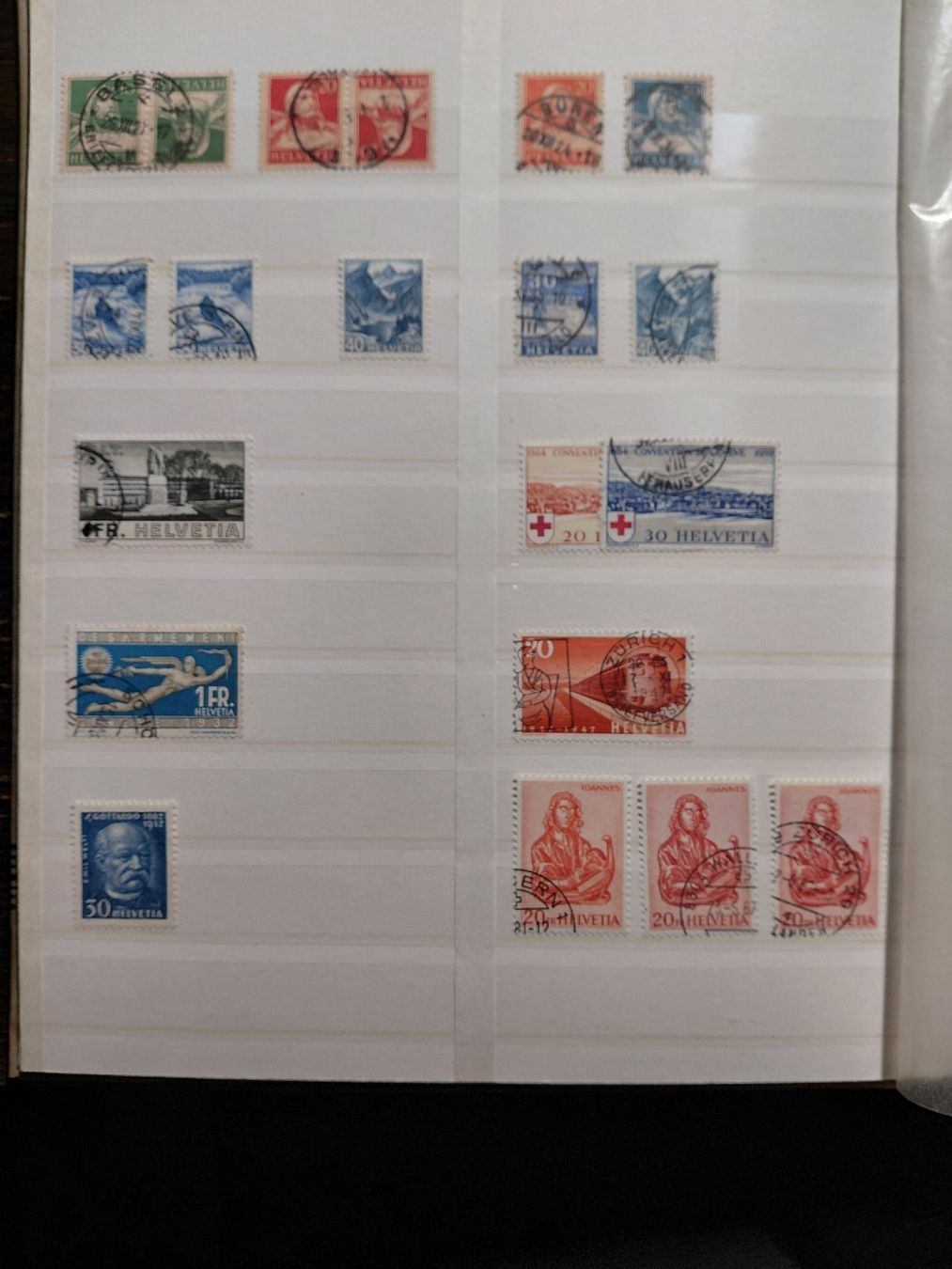 Tutti i francobolli: Album mit Schweizer Briefmarken – Usato da Riniken venduto da ChriguG75 4