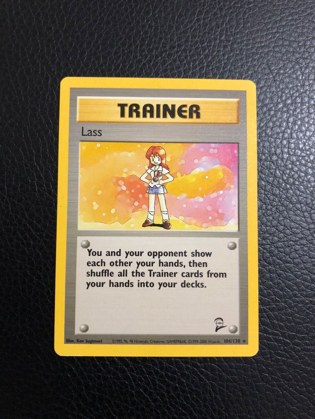 Pokémon Sammelbilder & Trading cards: 2000 Base Set 2 Lass rare 104/130 Ab 1 – Gebraucht aus Paradiso von Pkmn10