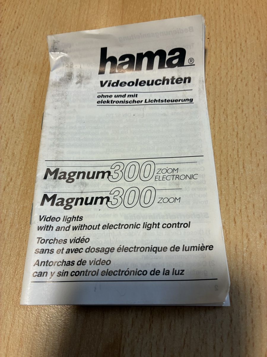 Hama Lampen: Videoleuchte – Gebraucht aus Belp von Hornusser54 3