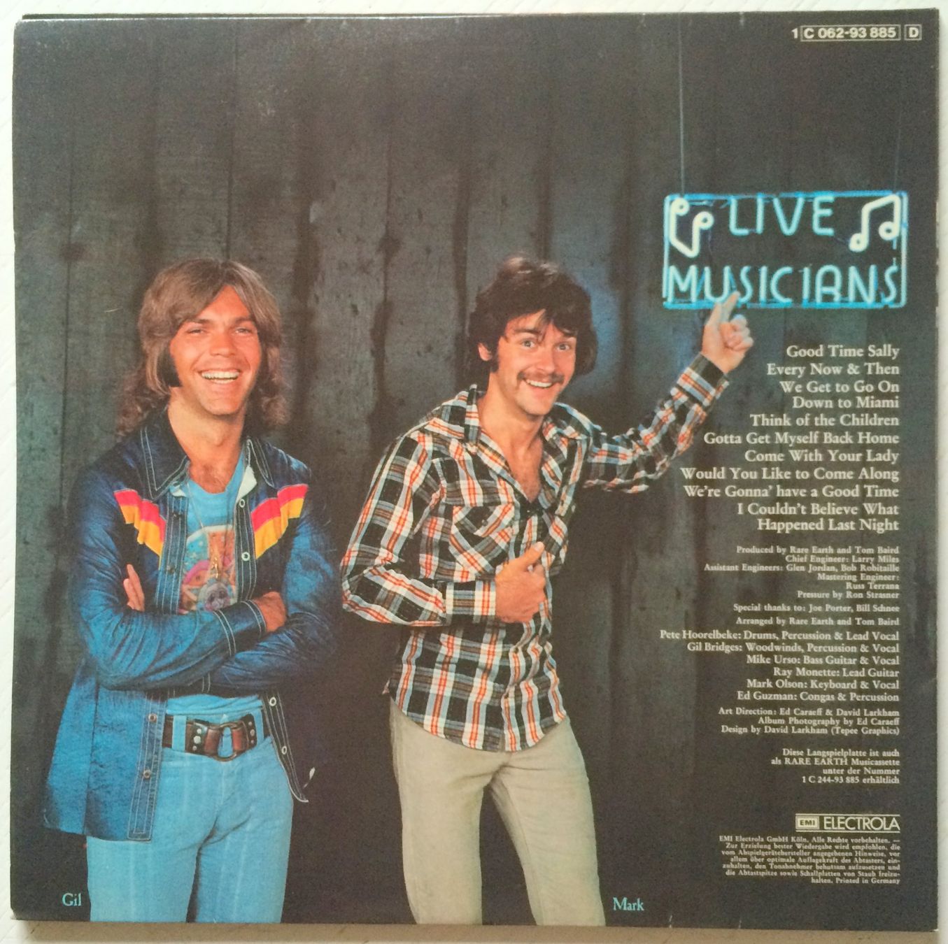 Schallplatten: RARE EARTH - WILLIE REMEMBERS.. – Gebraucht aus Bottens von hotter-than-hell 1