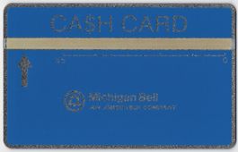 $ 5 Michigan Bell - rare ungebrauchte USA Telefonkarte