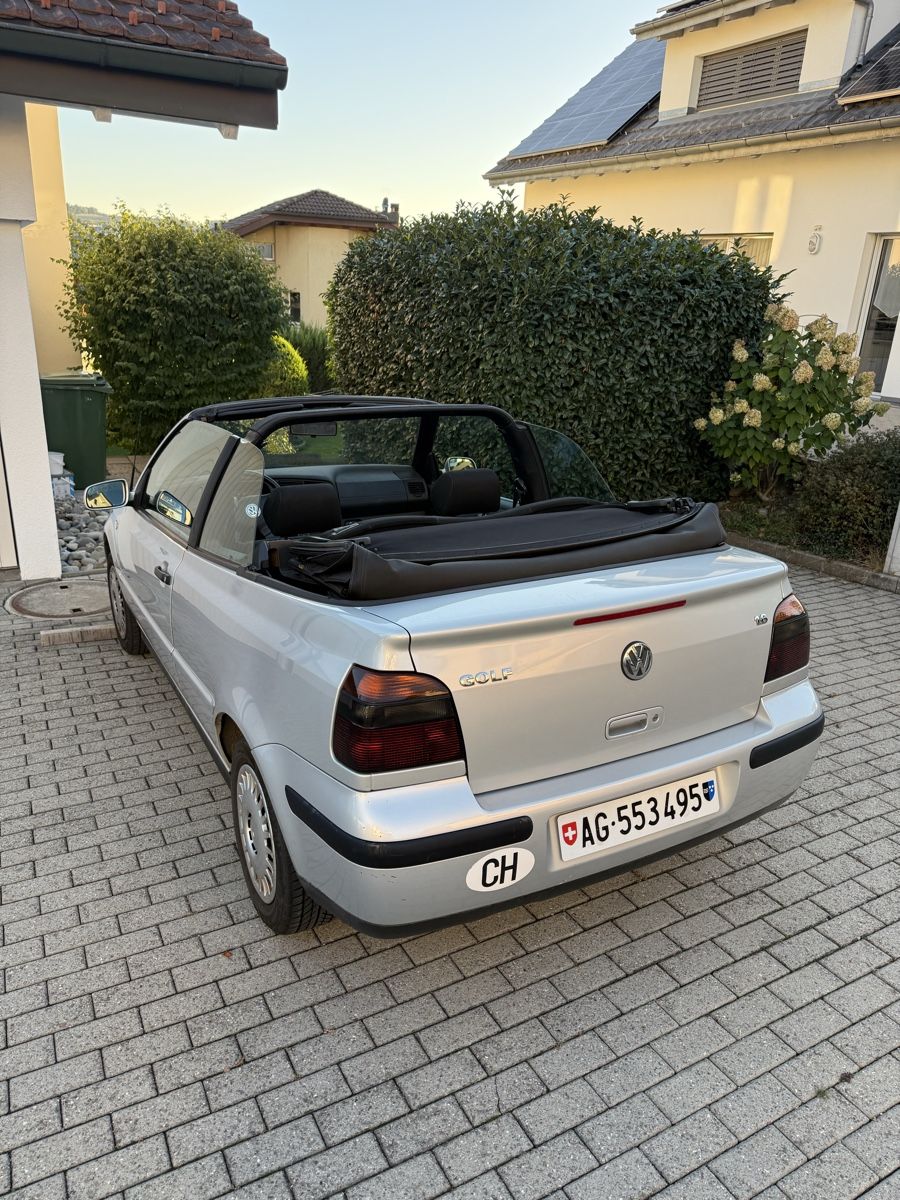 VW Autos: VW Golf 3 Cabriolet 1.6  – Gebraucht aus Wohlen AG von fab_7lzz 3