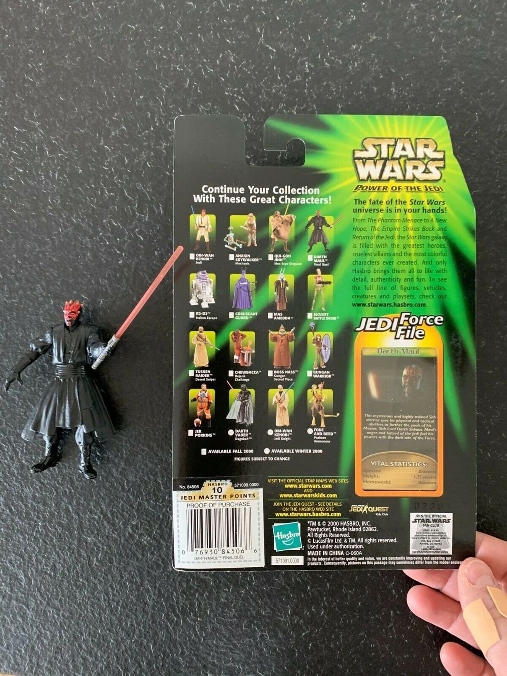 Hasbro Spielzeuge: Star Wars action figure POTJ 2000 - Darth Maul Final Duel – Neu (gemäss Beschreibung) aus Gimel von marchaux2006 1