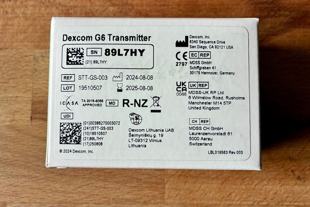 Dexcom Attrezzature mediche: Dexcom G6 Transmitter, Verpackt inkl Patches, MHD 8.2025 – Nuovo (secondo la descrizione) da Glattbrugg venduto da Me1996 1