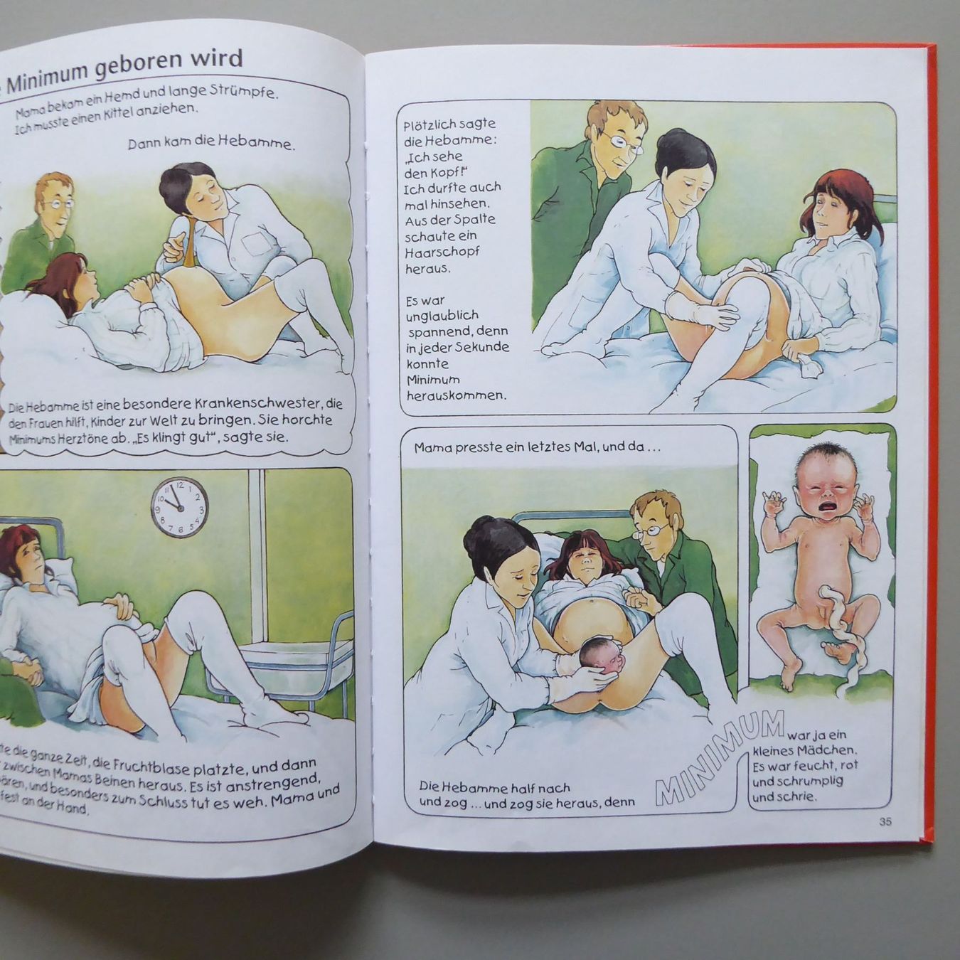 Letteratura per bambini e ragazzi: Peter, Ida und Minimum - Aufklärungsbuch – Usato da Basel venduto da DieBuchmoewe 6