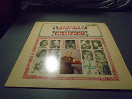 Schallplatte Schlager aus den Jahren 30, Gespielt von Peter