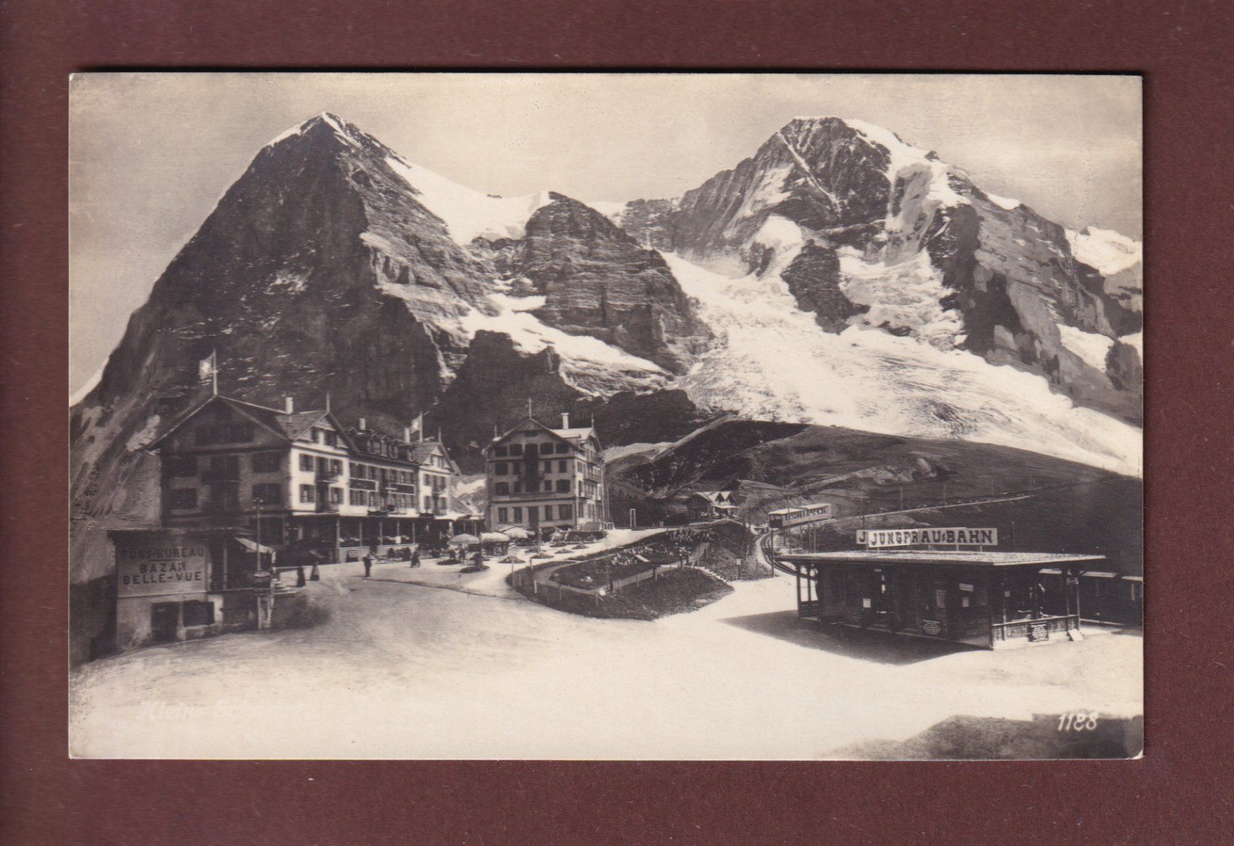 Cartoline postali: KLEINE SCHEIDEGG - Jungfraubahn – Usato da Pully venduto da nicecards