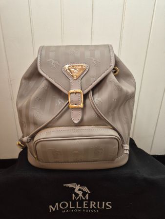 NEUER RUCKSACK MOLLERUS Brugg taupe/gold