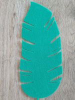 5 Stk Filz Blätter 22.5*10 cm Felt Leaves
