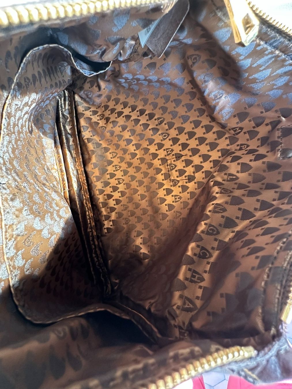 Longchamp Borse da donna: Pochette/Clutch longchamp cuir chocolat – Usato da Bernex venduto da euma1976 3