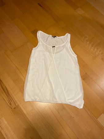 Sommerliches GDM Top, Grösse S, weiss, leicht & luftig