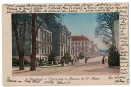 Neuchâtel, Université et Avenue 1er Mars