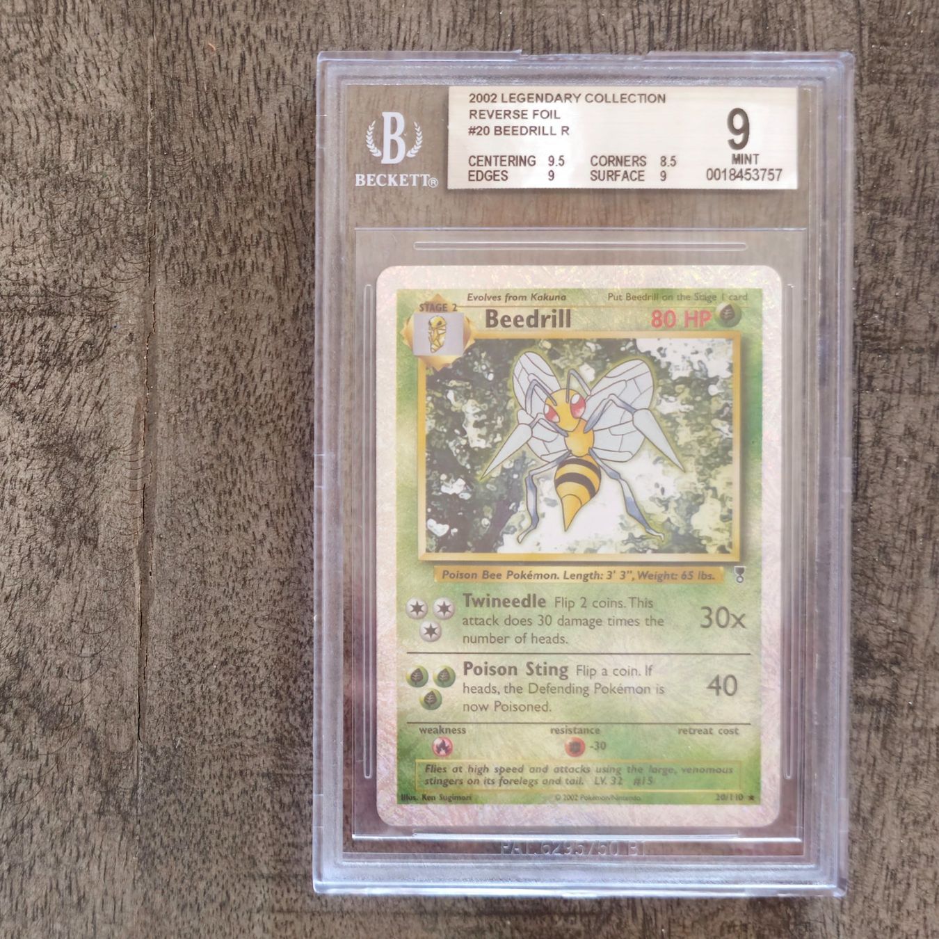 Pokémon Carte collezionabili: Pokémon | Beedrill | Legendary Collection | BGS 9 – Usato da Alpnach Dorf venduto da FrankyFranks