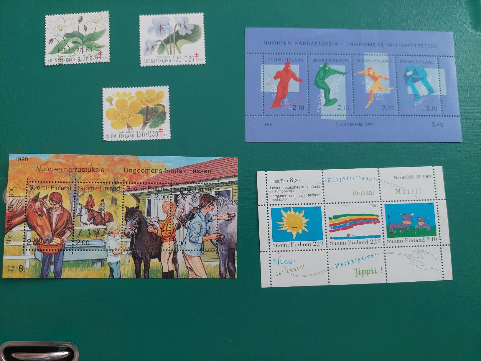 Tous les timbres: Timbres de Finlande  – Neuf (Voir description) à Le Locle par wchs