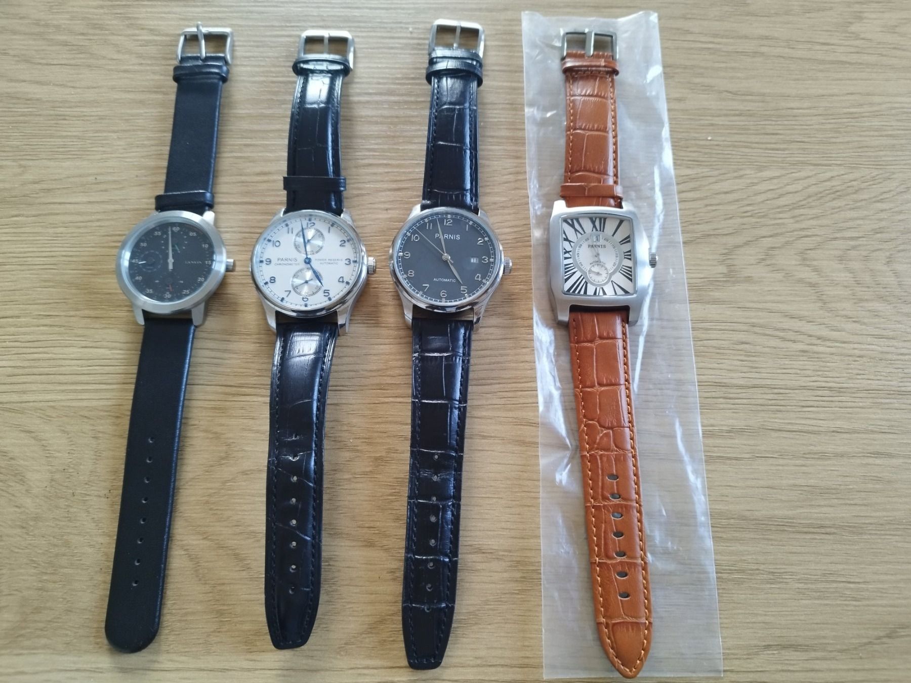 Parnis Orologi: Montre Heure sautante, neuve – Nuovo e nell'imballaggio originale da Vallorbe venduto da Leonidas1337 5