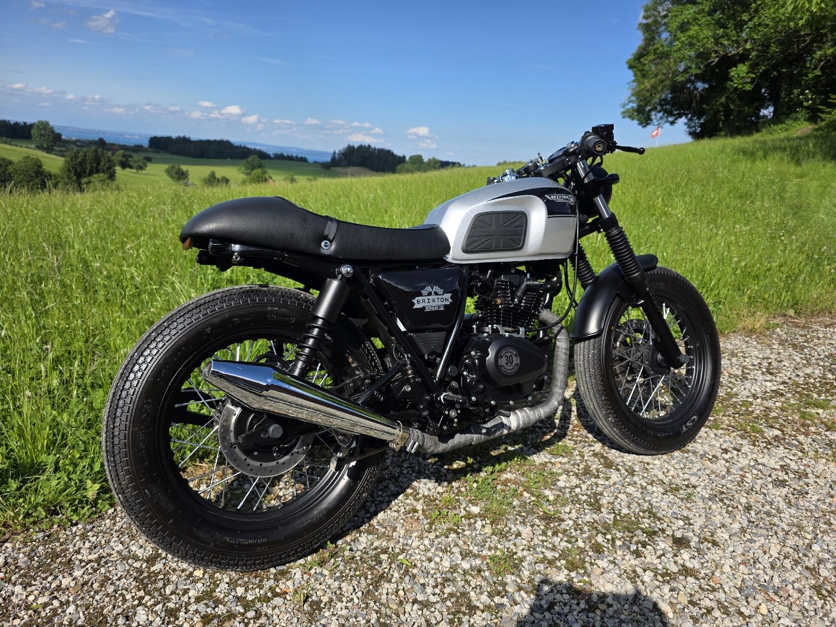 Brixton Motorcycles Strasse: BRIXTON SUNRAY 125 ABS CAFE RACER – Gebraucht aus Häggenschwil von Iwingman