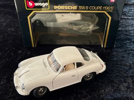 Modellauto Burago 1:18 Porsche 356 B Coupe 1961
