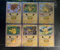Pokemon 30th Anniversary - Pikachu Sammlung ab 1.- 🔥 ENG