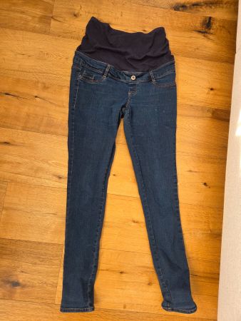 Maternity Umstandsjeans, blaue Jeans,Gr. 34, Schwangerschaft