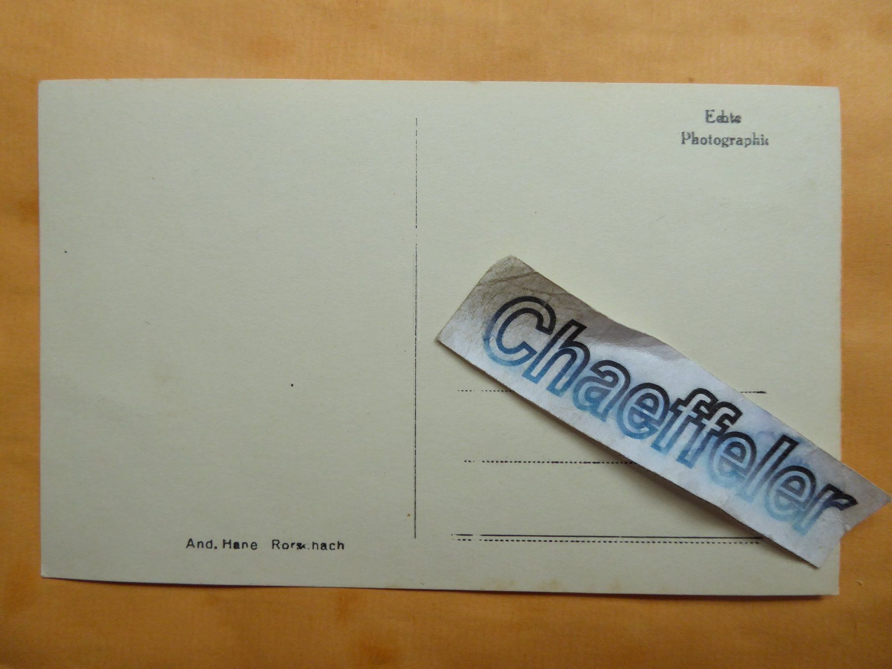Cartoline postali: Palquognasee b. Preda – Usato da Zürich venduto da Chaeffeler 1