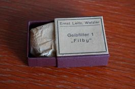 Leica Gelbfilter 1 "Filby" von Ernst Leitz, Wetzlar inkl Box
