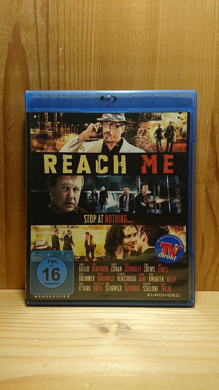 Alle DVDs: REACH ME Stop at nothing Blu-Ray mit Sylvester Stallone – Gebraucht aus Wilderswil von Exebub