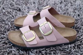 Birkenstock, Arizona Big Buckle, Gr. 40, Leder, NEU