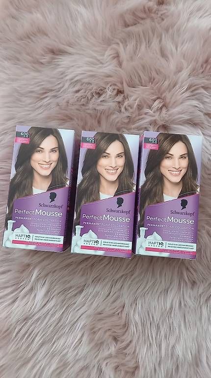 Färbemittel: 3x Packungen  "Perfect Mousse" von Schwarzkopf lightbrown – Gebraucht aus Allschwil von Camy061 1