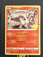 Reshiram - Pokemon Holo Celebrations 25th Anniversary