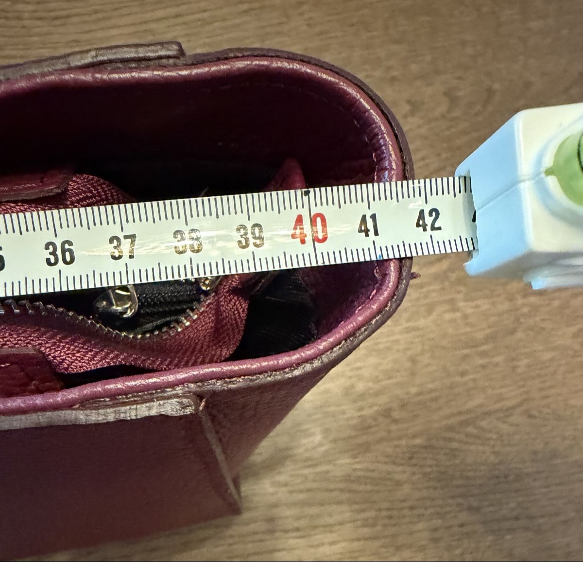 Borse da donna: Umhängetasche Leder dunkelrot – Nuovo e nell'imballaggio originale da Koblenz venduto da Pumuckl70 8