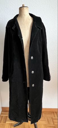Superbe manteau Claude havrey taille 40 velours noir