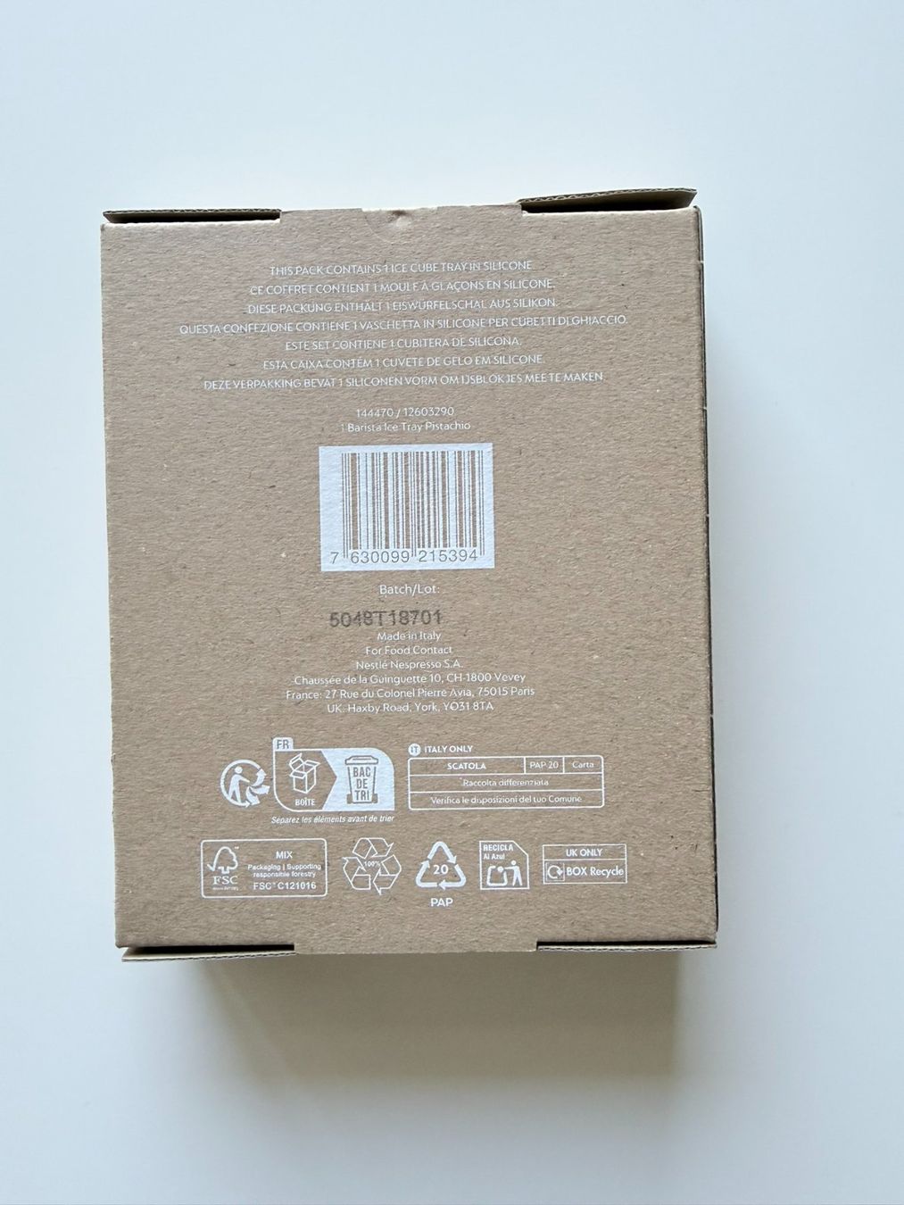 Teglie da forno: Nespresso Ice Cube Trays – Nuovo e nell'imballaggio originale da Epalinges venduto da Lily2006 3