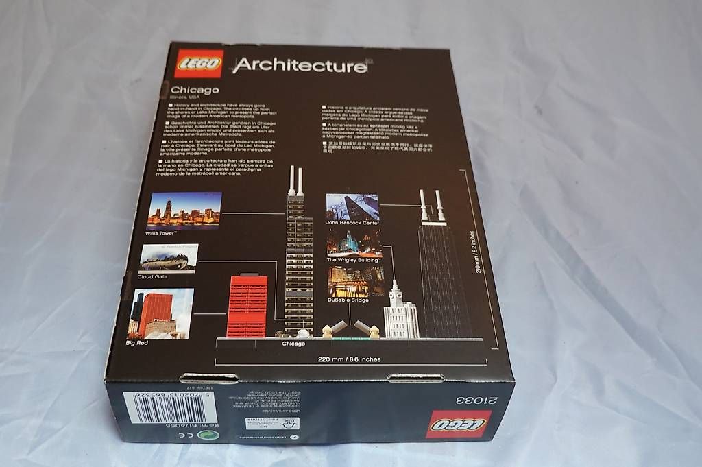 Lego Giocattoli: Lego® 21033 Architecture Chicago – Nuovo e nell'imballaggio originale da Schaan venduto da Klemmbausteine 1